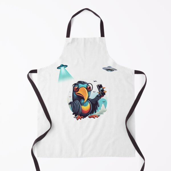 Item preview, Toucan selfie with UFO designed and sold by Yeyishop.