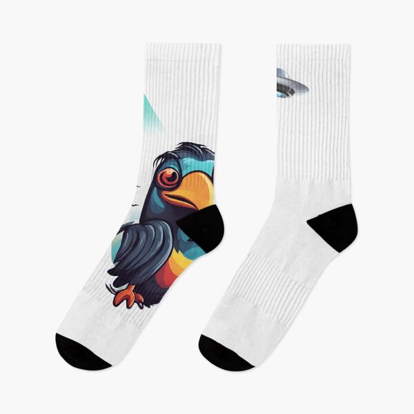 Item preview, Toucan selfie with UFO designed and sold by Yeyishop.