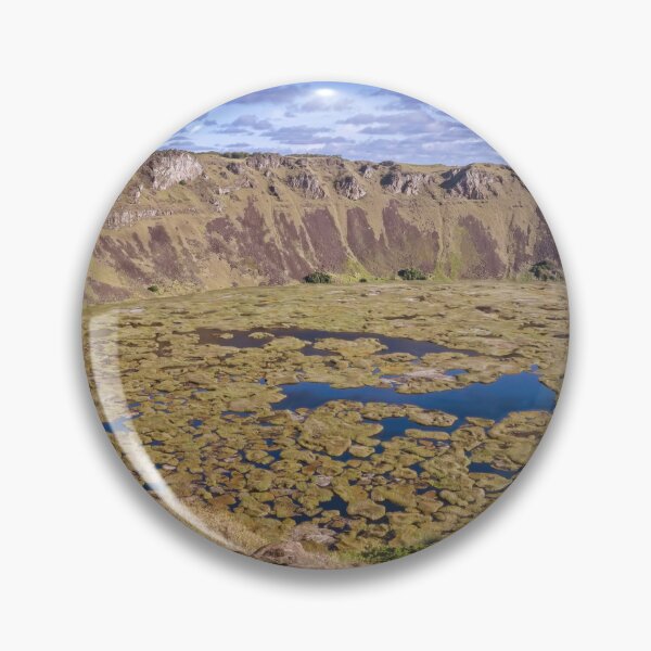 Item preview, Volcanic Crater Easter Island Chile designed and sold by PhotoArt by Joan Carroll.