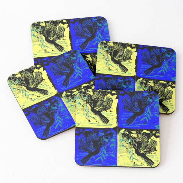 Item preview, Blue and yellow peace piece designed and sold by Nickdavisinghe.