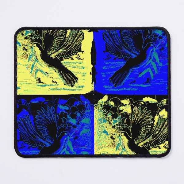Item preview, Blue and yellow peace piece designed and sold by Nickdavisinghe.
