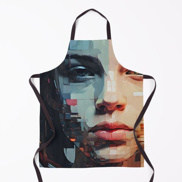Item preview, Glitch Girl, Digital Enigma, Coded Muse,Echoes in the Matrix designed and sold by Frame of Mind .