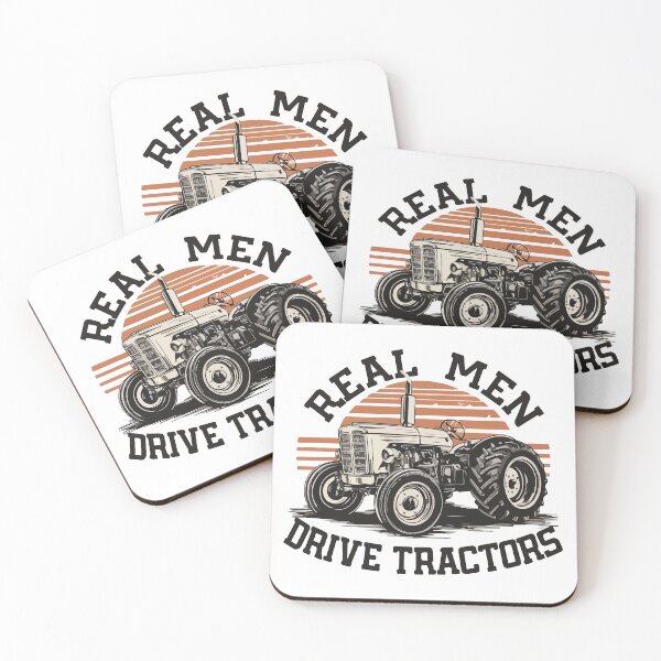 Item preview, Real men drive tractors designed and sold by HandicraftArt.
