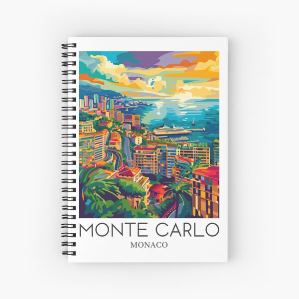 Aperçu de l'œuvre Monte-Carlo - Monaco créée et vendue par StudioRedKoala.