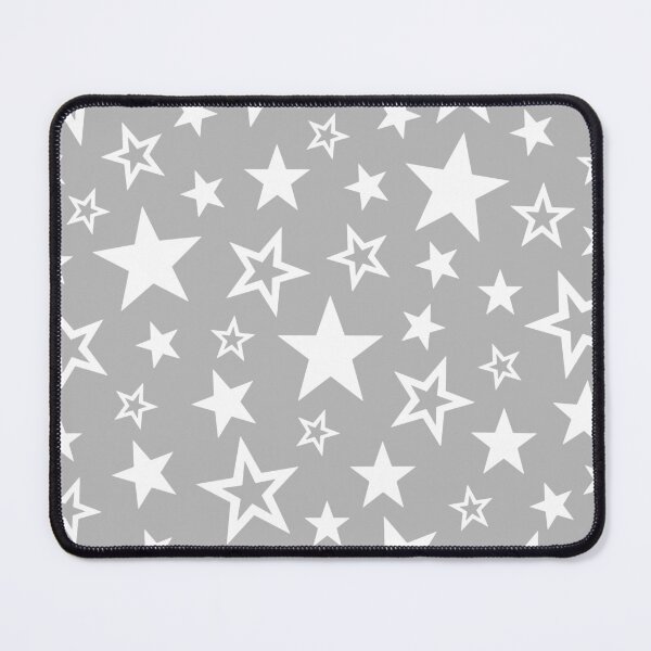 Item preview, Star Pattern Gray and White designed and sold by tonymagnerart.