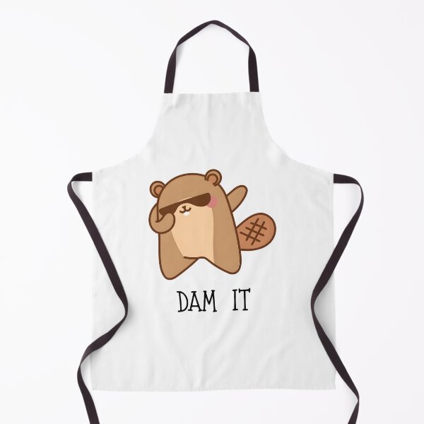 Item preview, Dam It - Funny Beaver Pun Design designed and sold by febstyle.