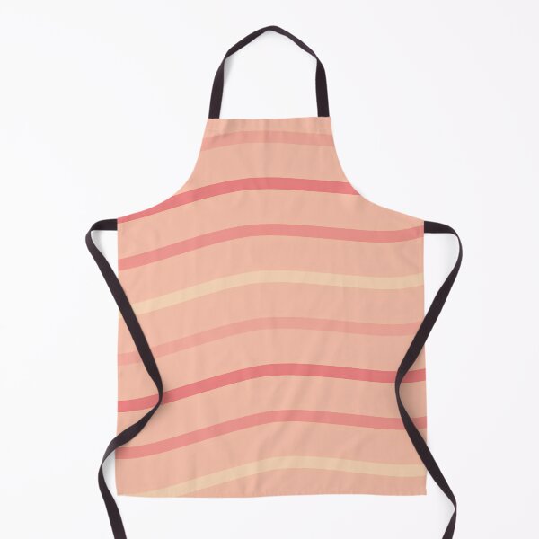 Item preview, Cream And Shades Of Pink Waves On Light Pink Pattern designed and sold by PatternsPalette.