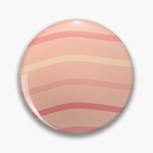 Item preview, Cream And Shades Of Pink Waves On Light Pink Pattern designed and sold by PatternsPalette.