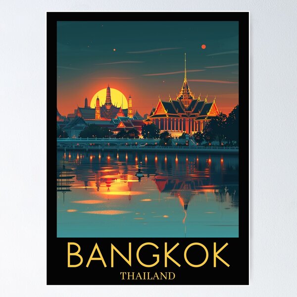 Item preview, Bangkok Thailand designed and sold by StudioRedKoala.