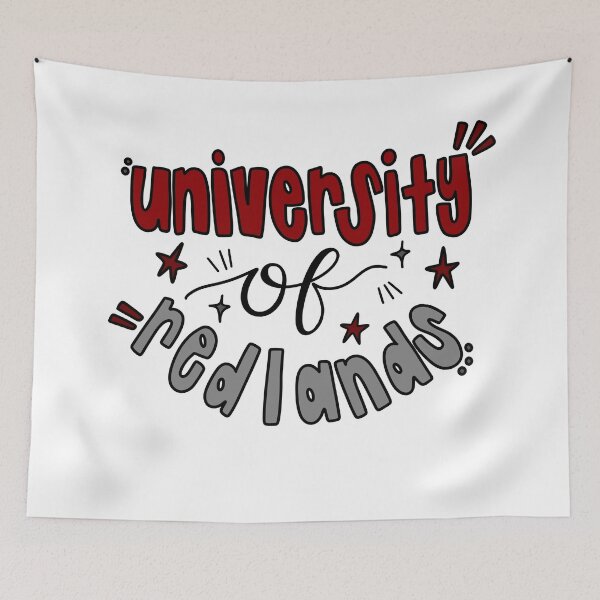 Item preview, University of Redlands Bubble Letters designed and sold by GraceMakes03.