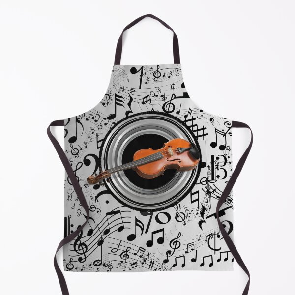 Item preview, Violin Music Everywhere Original Graphic Artwork designed and sold by BrightrDayMusicArt.