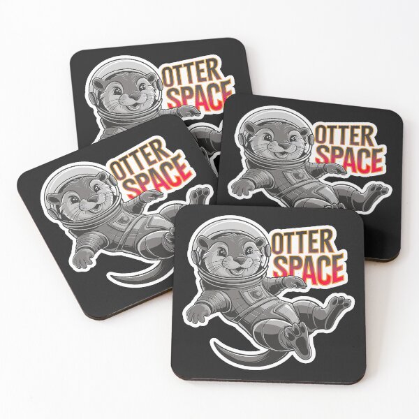 Item preview, ''Otter Space'' Funny Otter Space Astronaut Cute T-Shirt designed and sold by Witty Shirts.