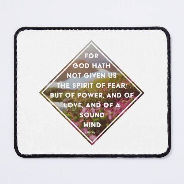 Item preview, 2 Timothy 1:7 designed and sold by SecretSamaritan.