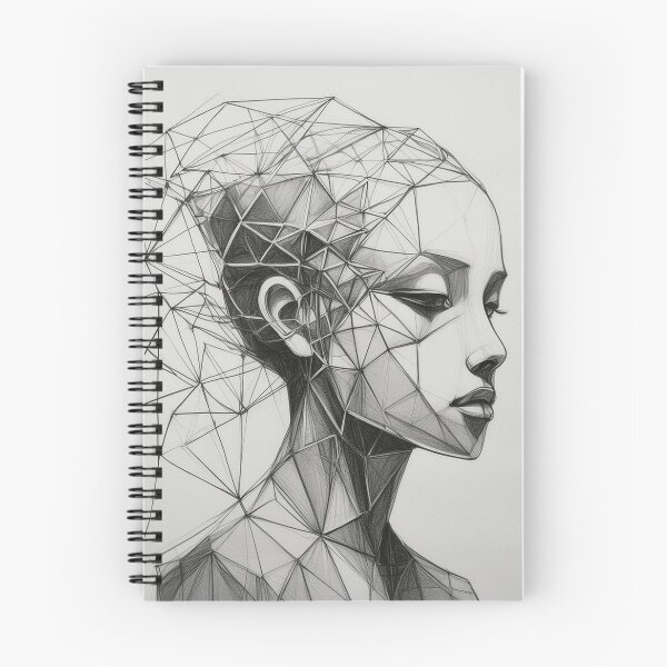 Artikelvorschau, Mensch werden | Hardcover-Tagebücher, Poster, Wandkunst, Postkarten usw. für Büro, Zuhause, Cafés oder als Geschenk entworfen und verkauft von MnmlstcBy Meena.