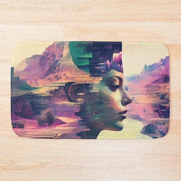 Item preview, Glitch in the System Pixelated Princess 8-Bit Enigma Mosaic Mistress designed and sold by Frame of Mind .
