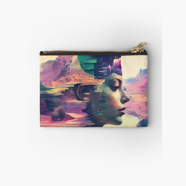 Item preview, Glitch in the System Pixelated Princess 8-Bit Enigma Mosaic Mistress designed and sold by Frame of Mind .