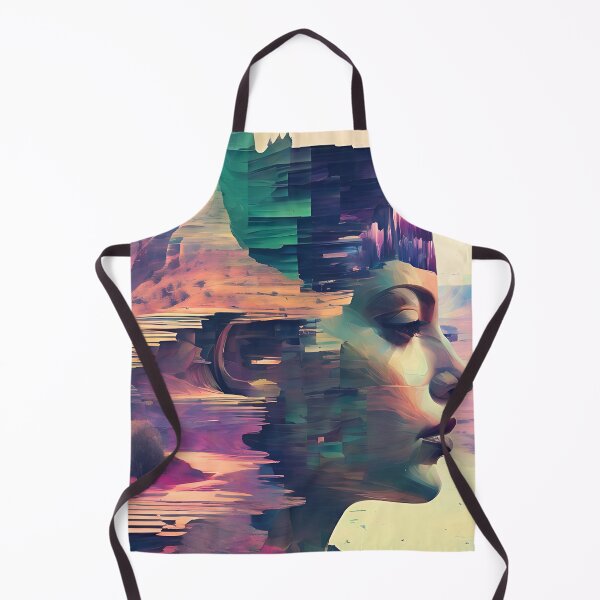 Item preview, Glitch in the System Pixelated Princess 8-Bit Enigma Mosaic Mistress designed and sold by Frame of Mind .