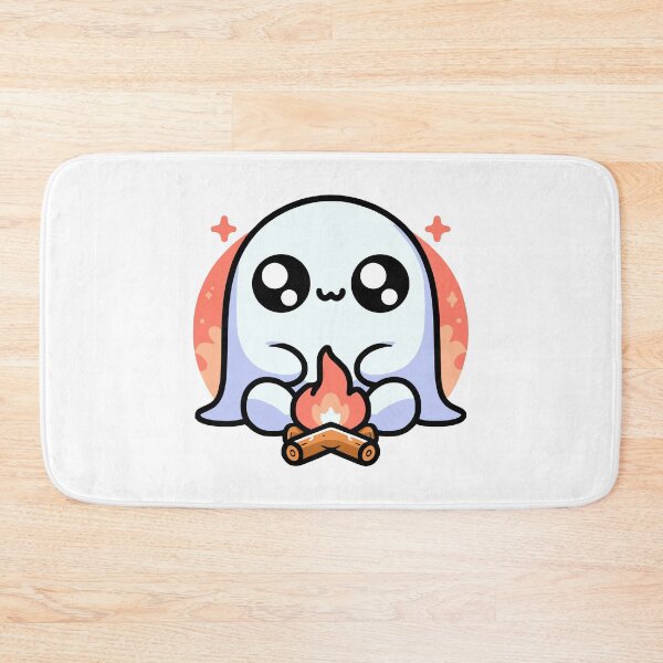 Item preview, Kawaii Ghost Campfire designed and sold by PMCreative.