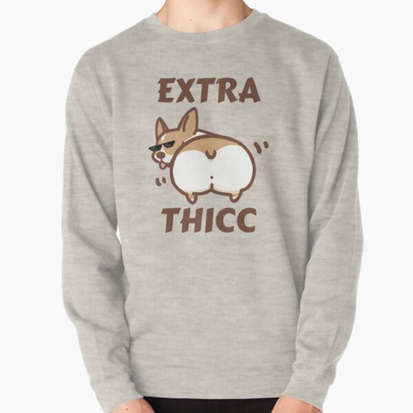Corgi Extra Thicc Sudadera sin capucha