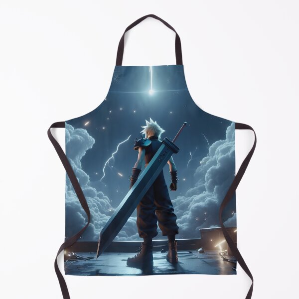 Artikelvorschau, Cloud Strife FF7 entworfen und verkauft von FamousArtDesign.