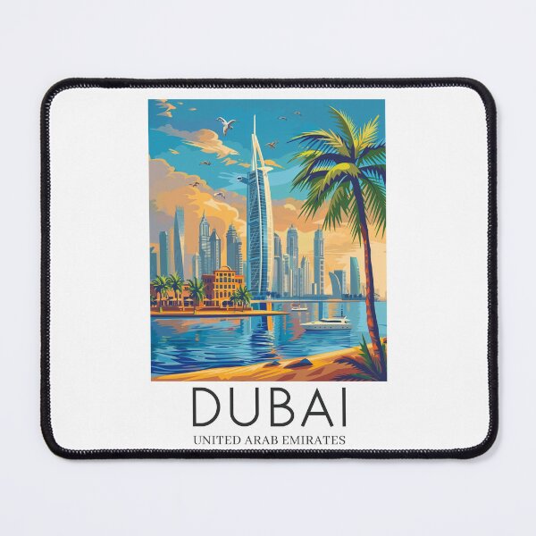Item preview, Dubai - United Arab Emirates designed and sold by StudioRedKoala.