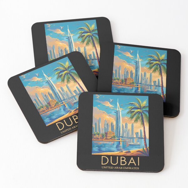 Item preview, Dubai - United Arab Emirates designed and sold by StudioRedKoala.