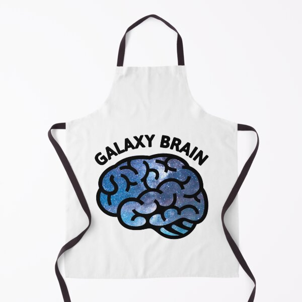 Item preview, Galaxy Brain! Funny Cartoon Space Brain designed and sold by PMCreative.