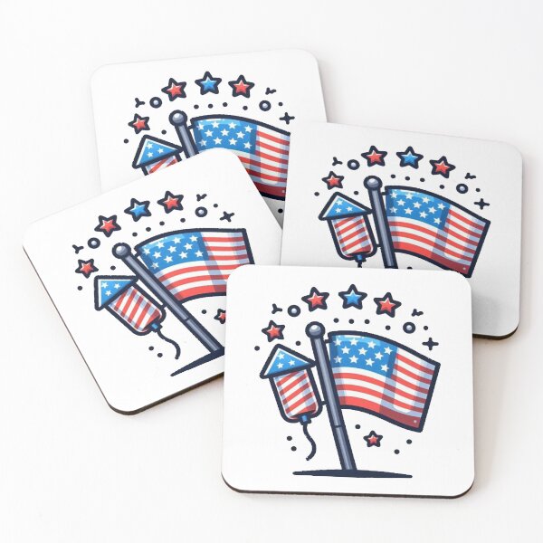Item preview, Rockets red glare of an American flag. designed and sold by DudzDesignz.