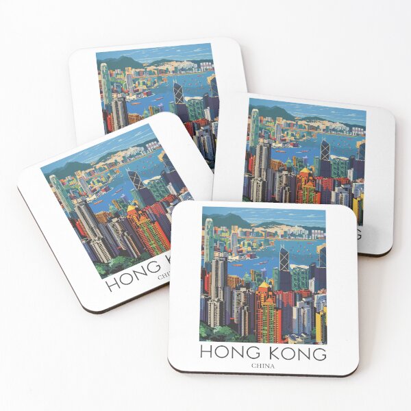 Item preview, Hong Kong China designed and sold by StudioRedKoala.