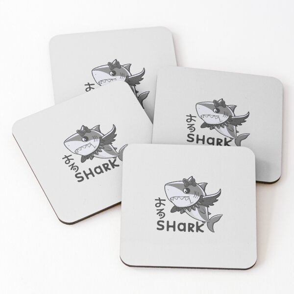 Item preview, Creepy Cute Japanese Shark designed and sold by Itsheartshop.