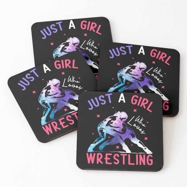 Item preview, Just a Girl Who Loves wrestling wrestler For girls kids designed and sold by MTRBSK11.