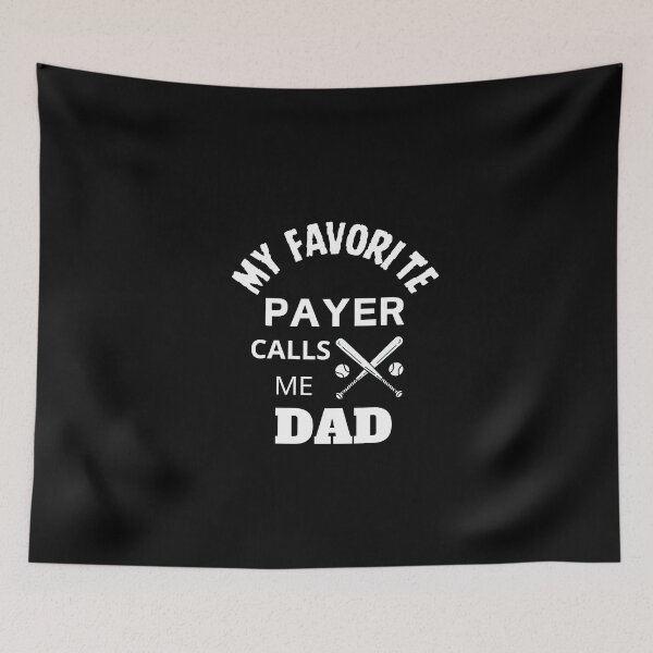 Item preview, My Favorite Softball Player Calls Me Dad Fathers Day designed and sold by Soufyan06.