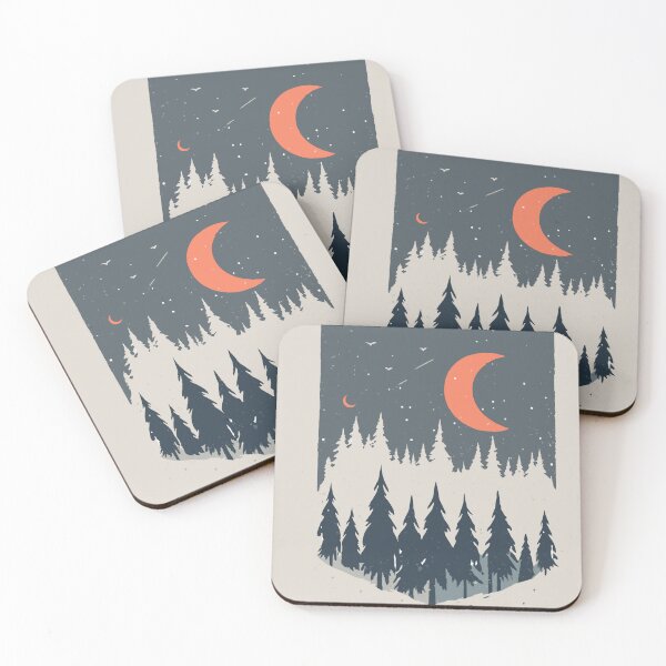 Item preview, Moon Forest Night Vintage designed and sold by STYLO FASHION.
