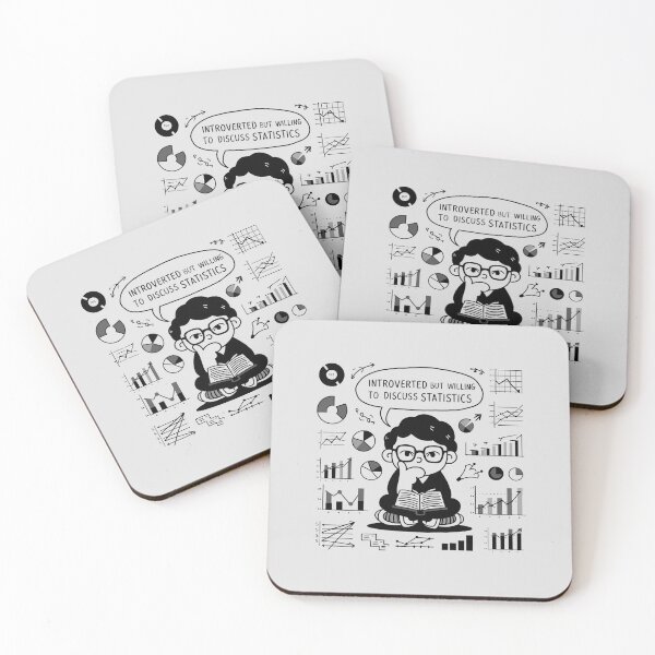 Item preview, Introverted But Willing To Discuss Statistics designed and sold by Itsheartshop.