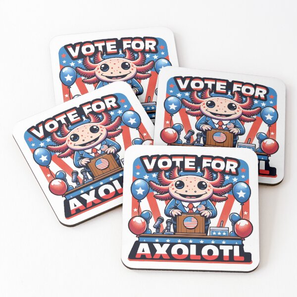 Item preview, Vote for Axolotl Campaign designed and sold by RetroPop23.