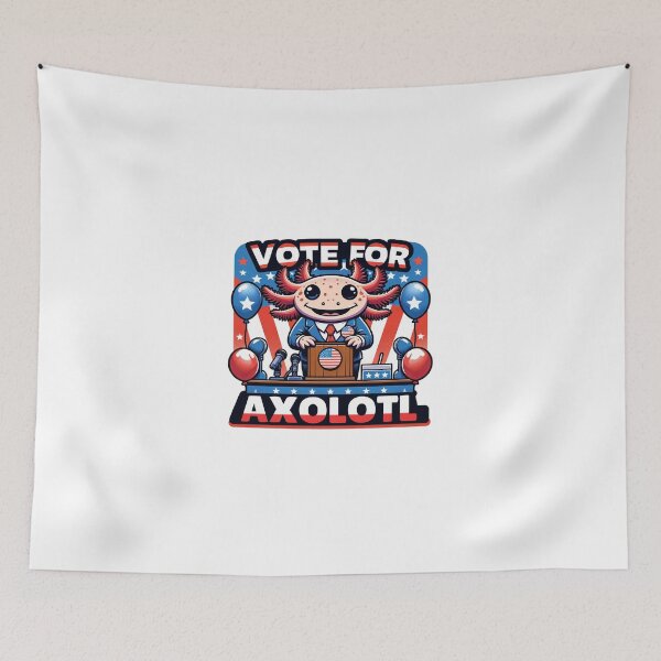 Item preview, Vote for Axolotl Campaign designed and sold by RetroPop23.