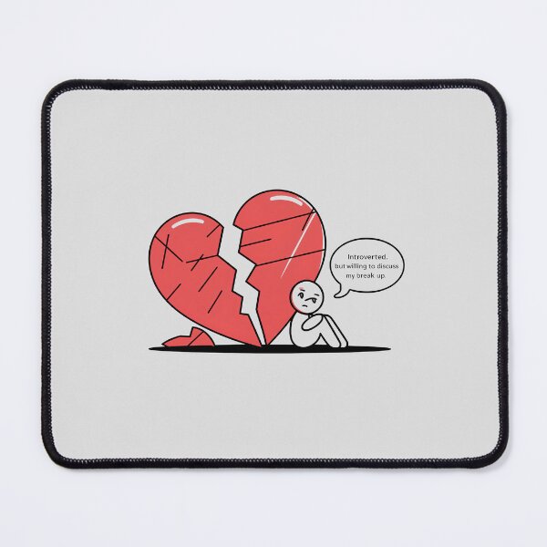 Item preview, Introverted But Willing to Discuss My Breakup designed and sold by Itsheartshop.