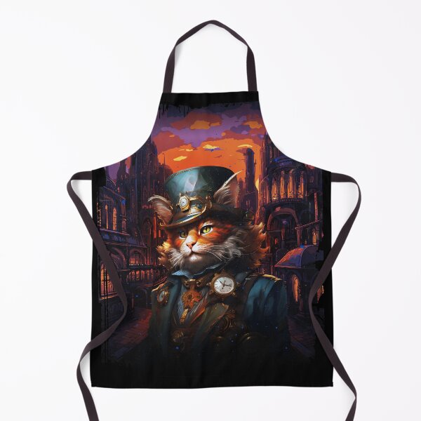 Item preview, Steampunk Cat Owner Gift Kids Cool Cat designed and sold by DSWShirts.