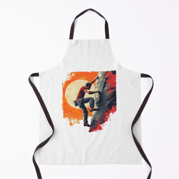 Item preview, A men climbs up on a rock outdoors designed and sold by Bouldershop.