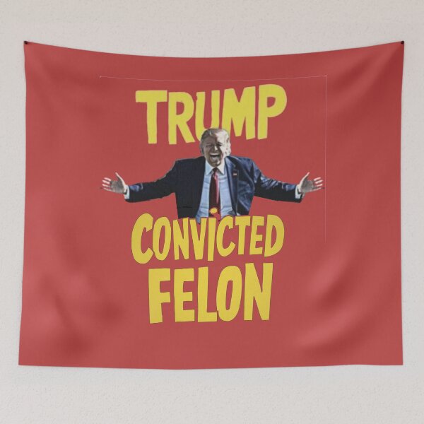 Item preview, Convicted Felon Trump designed and sold by Flirt-Teez.