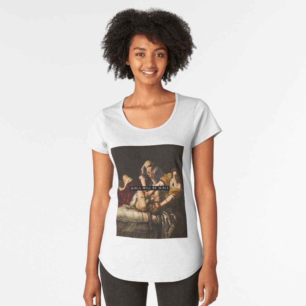 Vista previa del artículo con la obra «Camiseta premium de cuello ancho», diseñado y vendido por E-Eden.