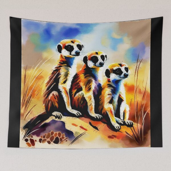 Item preview, Meerkats Suricatos V7 designed and sold by Helios Be. Lavsh.