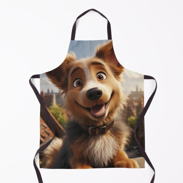 Item preview, fluffy dog, cute pet designed and sold by Mauswohn.