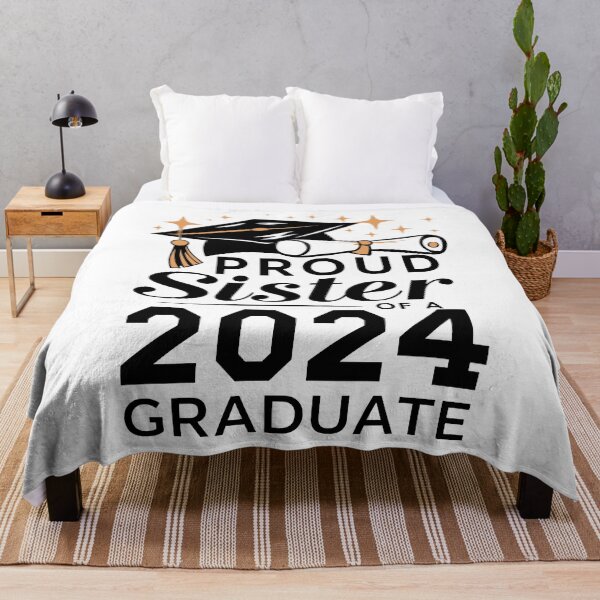 Item preview, Proud Sister Of A 2024 Graduate designed and sold by Quirky Shirts.