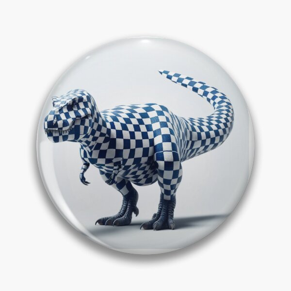 Item preview, Dinosaur & Harmony: Blue and White T-rex designed and sold by hapisemilab-jpn.