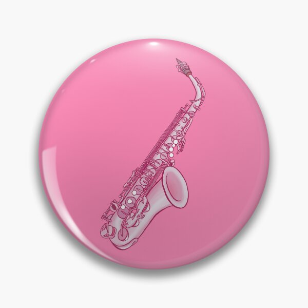 Item preview, Pink saxophone  designed and sold by ElectronicCloud.