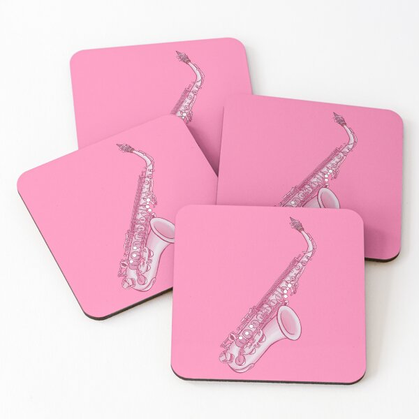 Item preview, Pink saxophone  designed and sold by ElectronicCloud.
