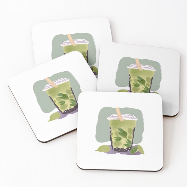 Item preview, matcha boba designed and sold by designs-by-dany.