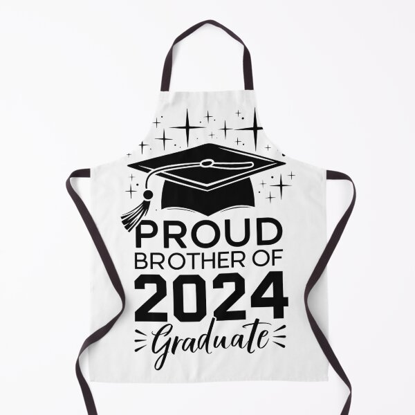Item preview, Proud Brother Of A 2024 Graduate designed and sold by Quirky Shirts.