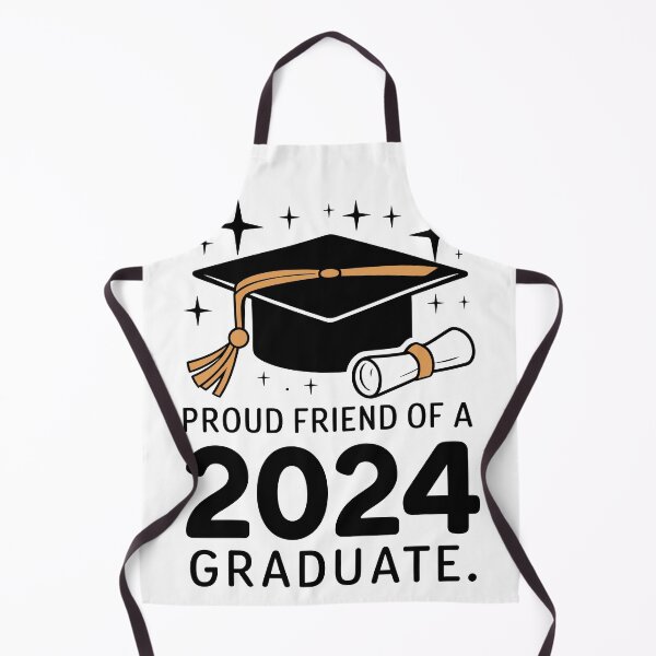 Item preview, Proud Friend Of A 2024 Graduate designed and sold by Quirky Shirts.